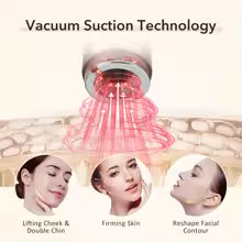 LED Skin Care & Vacuum Suction Beauty Device