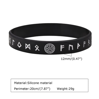 Men’s Compass Rune Wristband