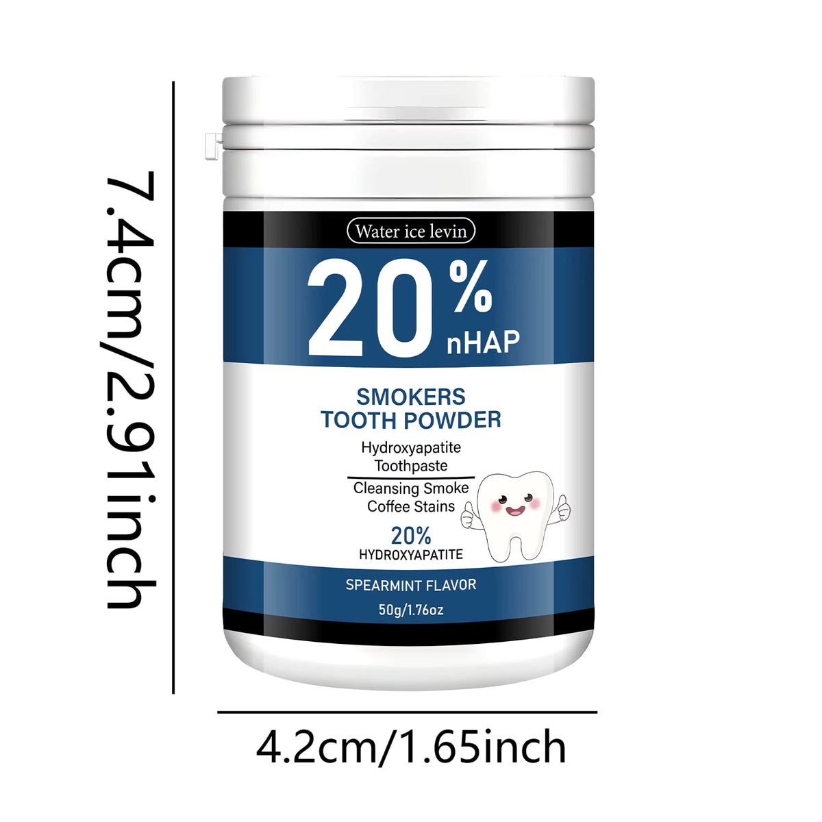 20% Hydroxyapatite Spearmint Toothpaste