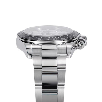 Sugess Panda Automatic Chronograph Watch for Men