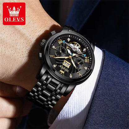 OLEVS Men’s Luxury Automatic Tourbillon Watch